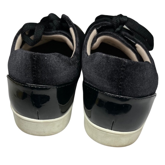 Naturalizer 8 black patent velvet lace up casual shoes comfort business neutral - Picture 5 of 9